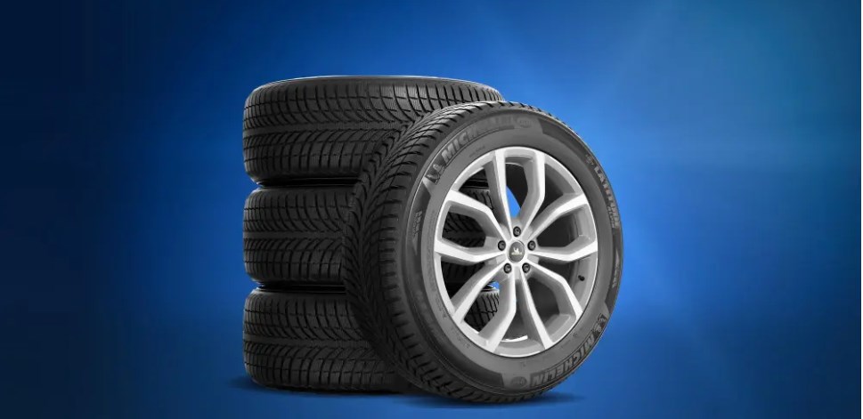 Neumáticos Michelin Latitude Alpin LA2 apilados