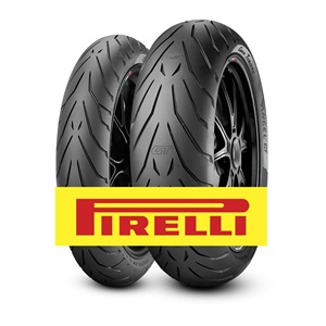 Pirelli Angel GT y logo