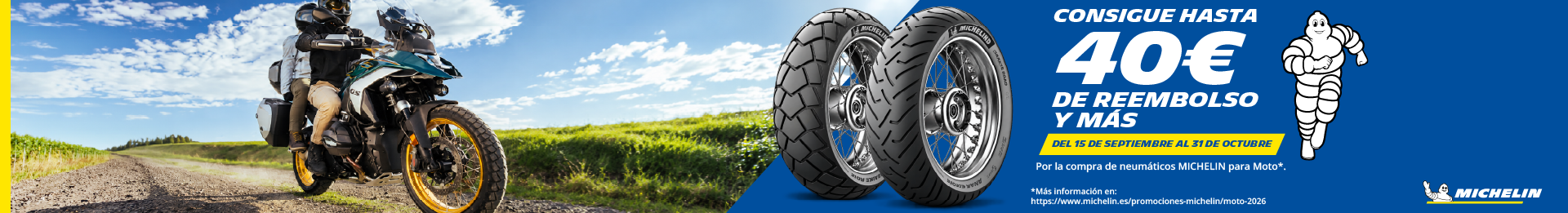 Promo michelin moto 2026