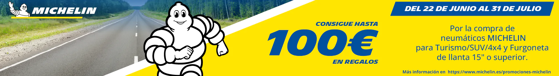 Promo Michelin Verano 2026